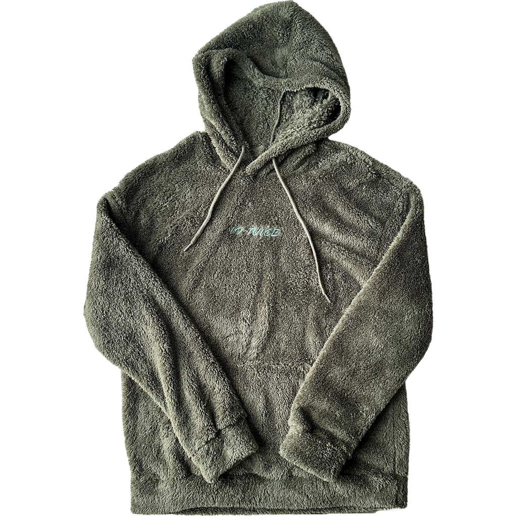 Green Sherpa Hoodie