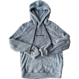 Gray Sherpa Hoodie