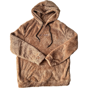 Brown Sherpa Hoodie