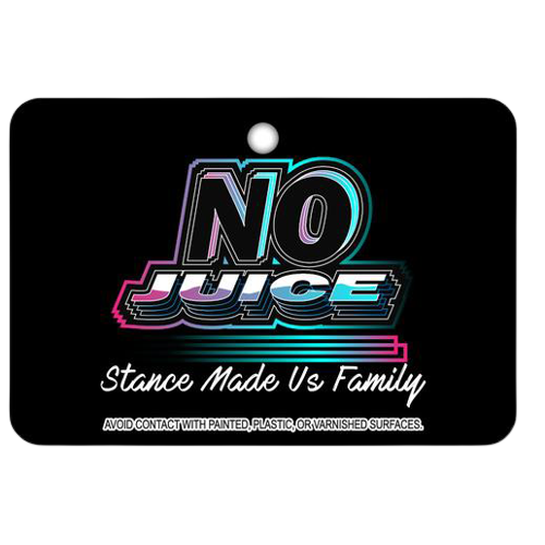 NO JUICE AIR FRESHENER - BLACK ICE