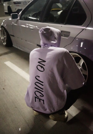 NO JUICE LAVENDER HOODIE