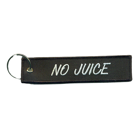 NO JUICE JET TAG