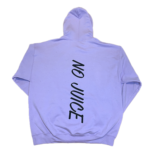 NO JUICE LAVENDER HOODIE